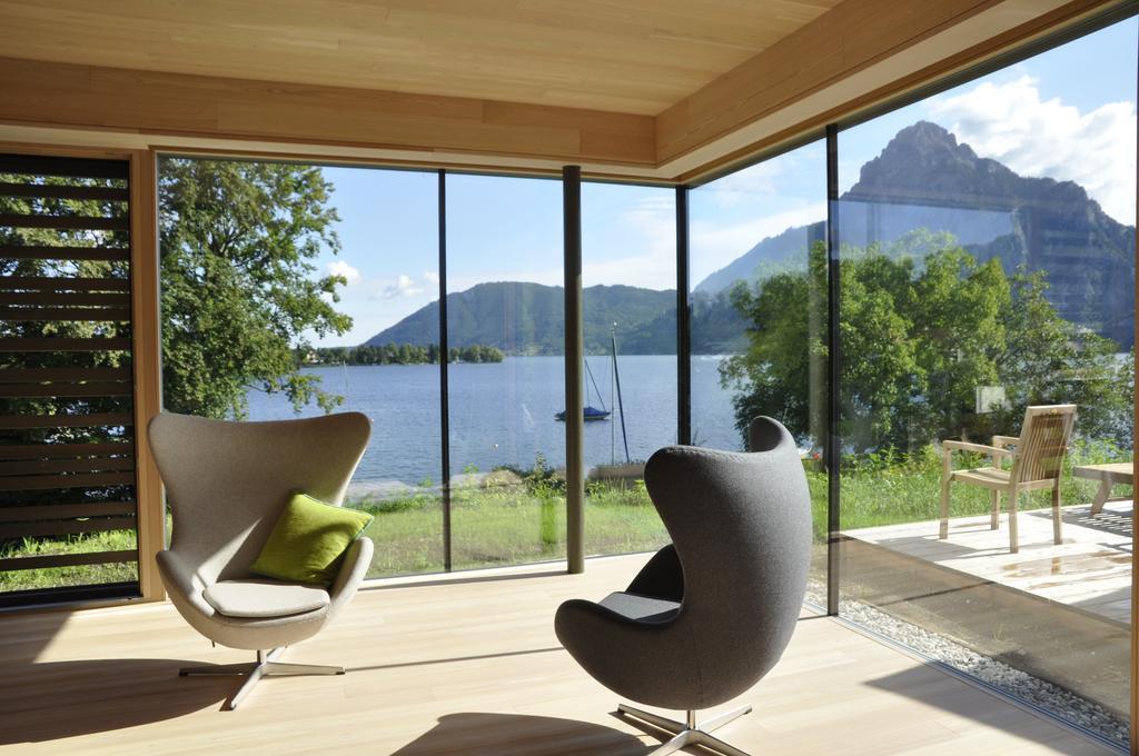 See 31, Ferienlofts Am Traunsee Apartment Траункирхен Стая снимка